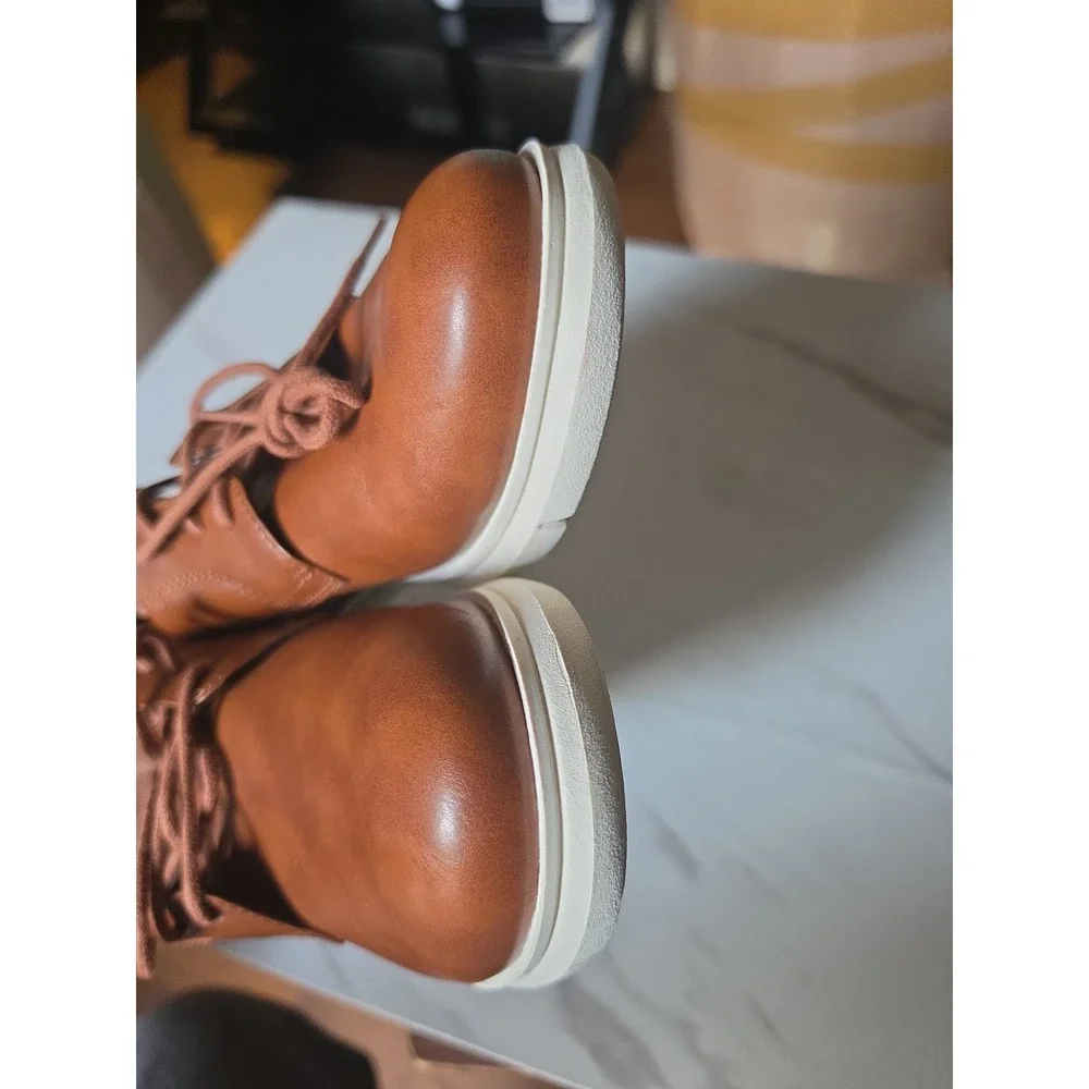 Mens Brown Wonder Nation Dress Shoes - SIZE 6 NWT